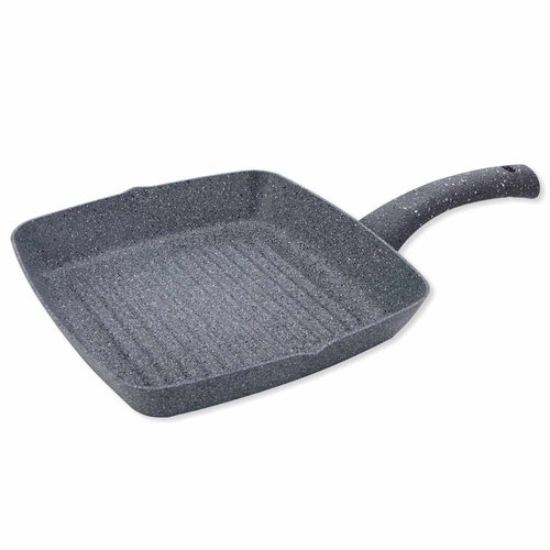 Wonderchef Granite Grill Pan, 24cm,1.8L,Grey