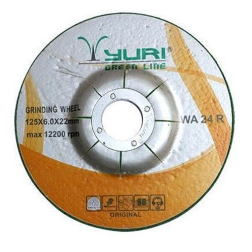 12200 Rpm Grinding Wheel - Round Shape | Long Lasting Durability, Easy Installation For Industrial Use