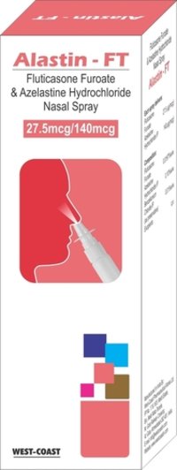Fluticasone Furoate & Azelastine Hydrochloride Nasal Spray  27.5 Mcg/140mcg Cas No: -