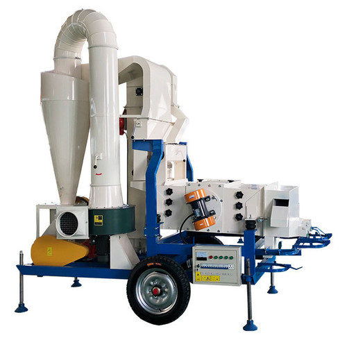 Automatic Mobile Seed Cleaning Line Grain Cleaning Machine Seed Cleaner Grain Cleaner