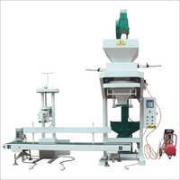 White Semi Automatic Bagging Scale System Packing Machine