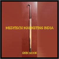 Skin Hook Single - Steel, 20 Grams | Reusable, Basic Surgical Instrument, Ideal For Hospital Use