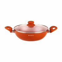 Wonderchef Rose Gold Aluminium Cookware Set, 5-Pieces, Rose Gold
