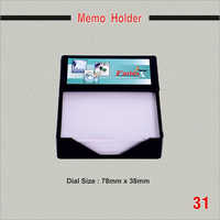 Promotional Memo Holder