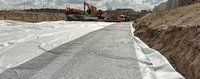 Non Woven Polyester High Strength Geotextile For Roads Thickness: 1-6 Mm