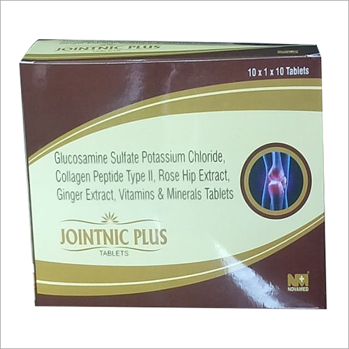 Glucosamine Sulfate potassium Chloride, Collagen Peptide Type II, Rose Hip Extract, Ginger Extract, Vitamins And Minerals Tablets