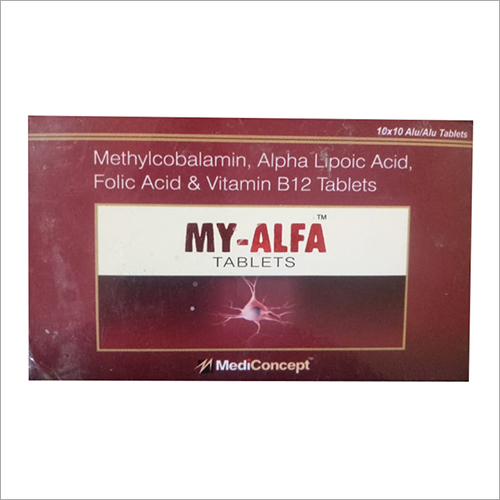 Methylcobalamin, Alpha lipoic Acid, Folic Acid And Vitamin B12 Tablets