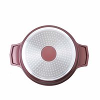 Wonderchef Sienna Aluminium Casserole Set, 3-Pieces, Maroon