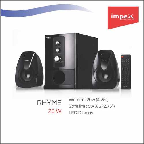 IMPEX Computer Speaker 2.1 (RHYME)