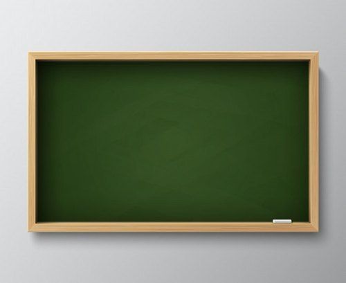 White Board/Green Board With WOODEN Frame 3x3