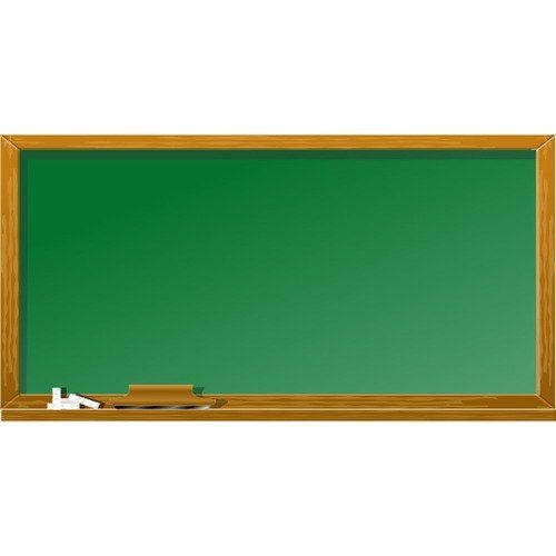 White Board/Green Board With Wooden Frame 8X4 Application: School