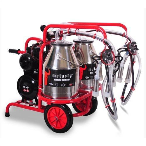 Two Buckets Portable Cow Milking Machine