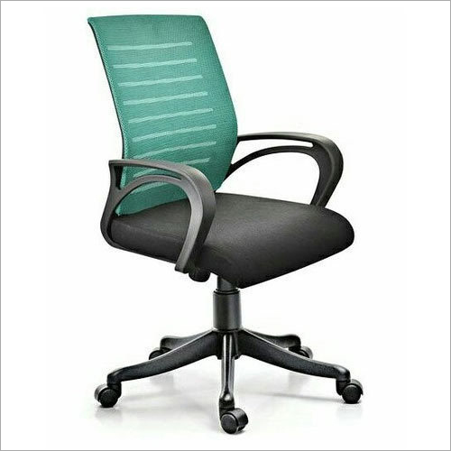 Black-Green Also Available In Different Colour Executive Mesh Office Chair