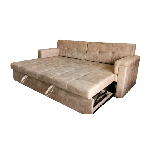 Wood 3 Seater Sofa Cum Bed