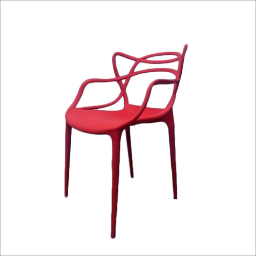Red And Also Available In Different Color Restaurant Plastic Chair