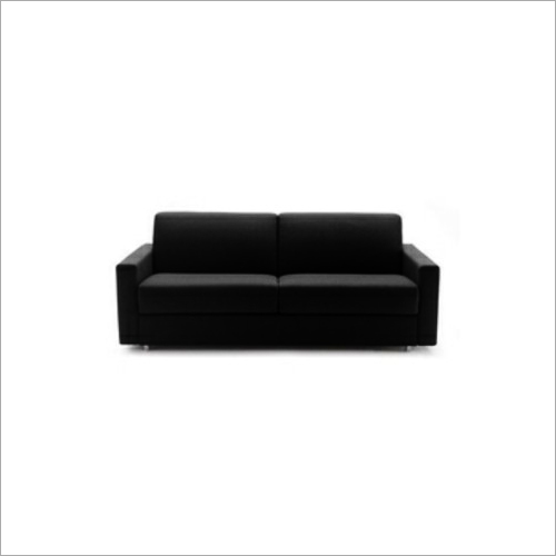 Black Also Available In Different Colour 2 Seater Office Sofa