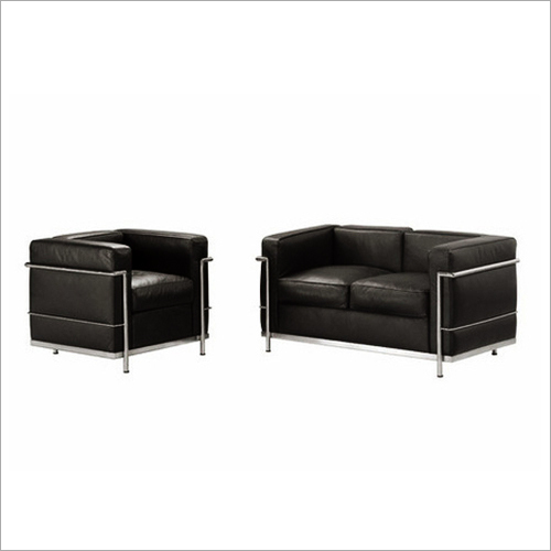 Black Also Available In Different Colour Office Sofa Set