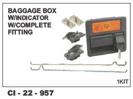 Baggage Box W/indicator W/complete Fittings Vehicle Type: 4 Wheeler