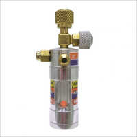 Metal Uniweld Nitrogen Flow Indicator