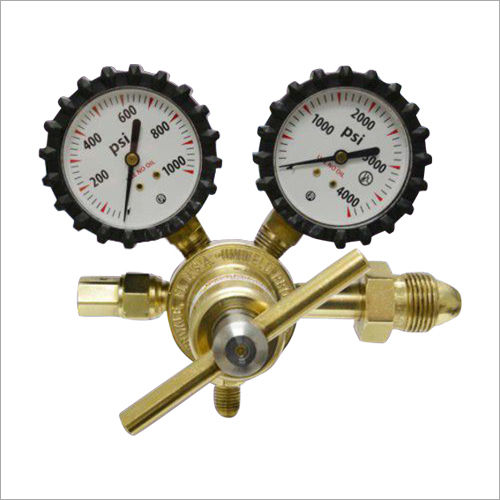 Metal Uniweld Nitrogen Regulator