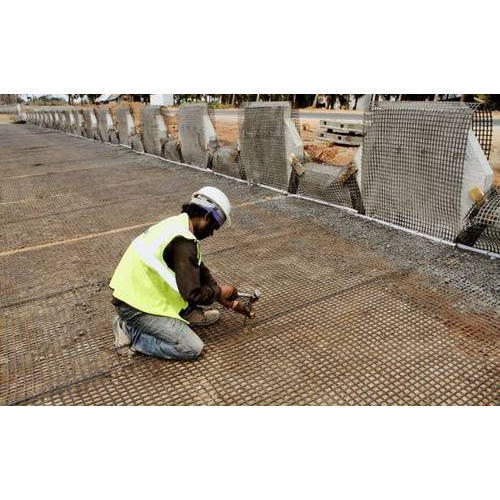 Plain Pp Geo Textile For Flyover - Application: Road Stabilization