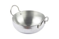 Tosaa Premium Aluminium Kadhai, 1.75 Litres/21mm, Silver