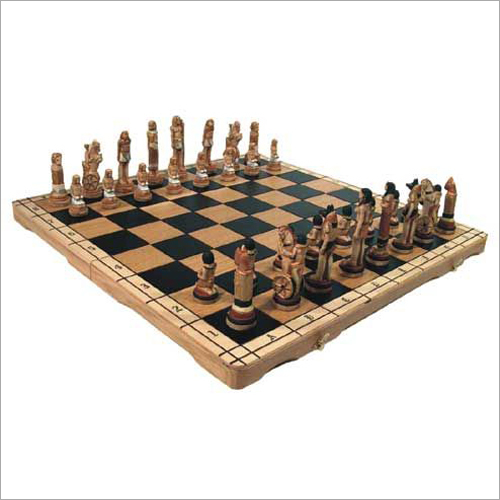 Egypt Pieces with Stone Imitation Chess