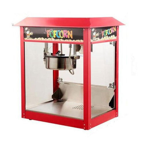 Electric Glass Mobile Popcorn Machine