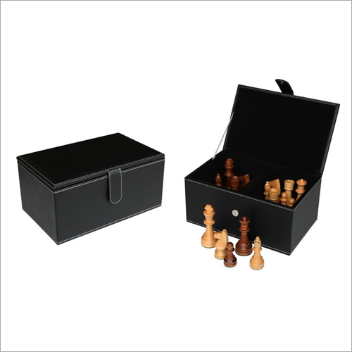 Chess Pieces Black Box