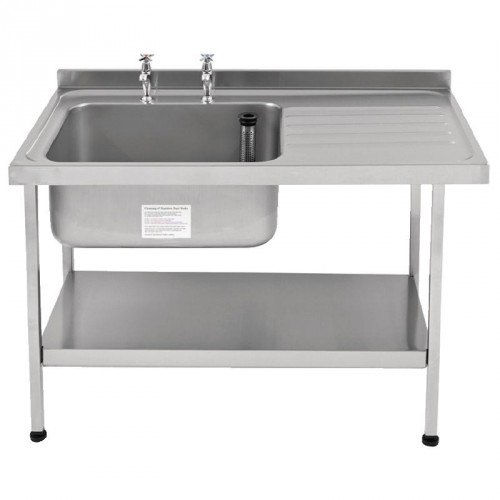 SS Work Table With Sink