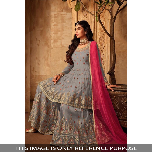 Embroidered Sharara Suit Embroidered Sharara Suit