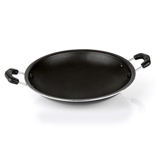 Tosaa Non Stick Appachetty Kadhai, 2.4mm, Black