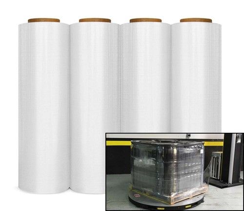 Stretch Film - LDPE Rolls, Hard Black, Blue & Transparent Hardness for Superior Load Security