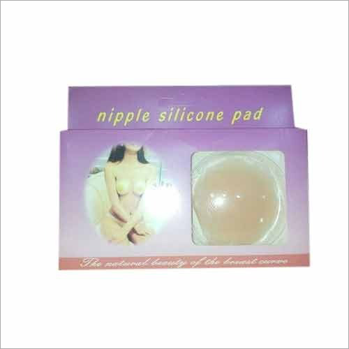 Nipple Silicone Pad - Silicone 7cm Diameter Nude | Reusable Comfortable Adhesive Breathable Washable Skin-Friendly Lightweight Discreet