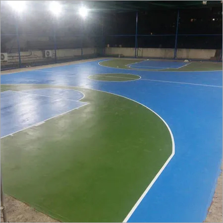 Polyurethane Coated Sports Flooring