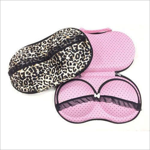 Bra Bag - Mesh Fabric, 10x10x5 Inches, Pink | Breathable Mesh, Shape Retention, Travel Friendly, Zipper Closure