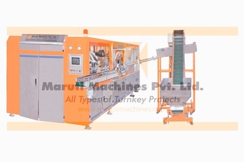 Maruti Fully Auto Rotary 6 cavity blow molding machine