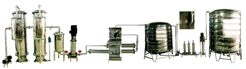 Semi Automatic Mineral Water Plant Isi