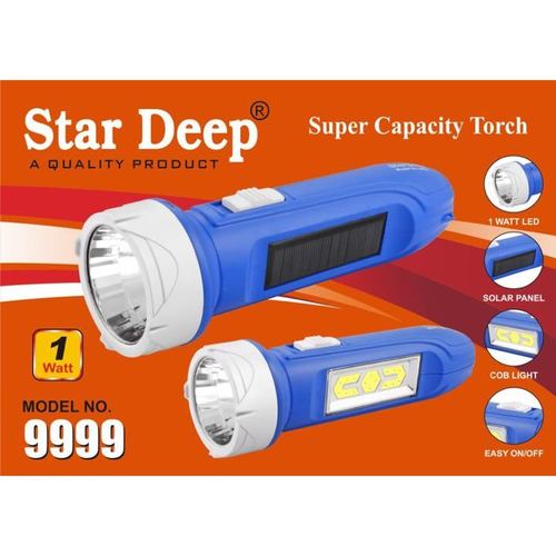 one watt solar led torch