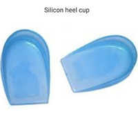 Silicon Heel Cup - Durable Silicon Material, Portable Design | Personal Use, Comfort-focused Support For Heel Pain Relief