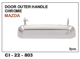 Door Outer Handle Chrome Mazda