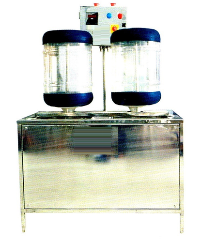Jar Washing Machine - Semi Automatic | MS Material, Effortless Cleaning Solution