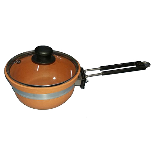 Clay Fry Pan - Terracotta Material, Available in Different Sizes | Heat Resistant, Durable for Home and Hotel Use