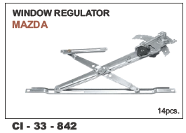 Window Regulator Mazda LH/RH