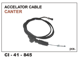 Accelator Cable Canter - 4 Wheeler Compatibility | Warranty Included, Precision Engineering for Smooth Operation and Enhanced Performance