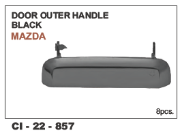 Door Outer Handle Black Mazda