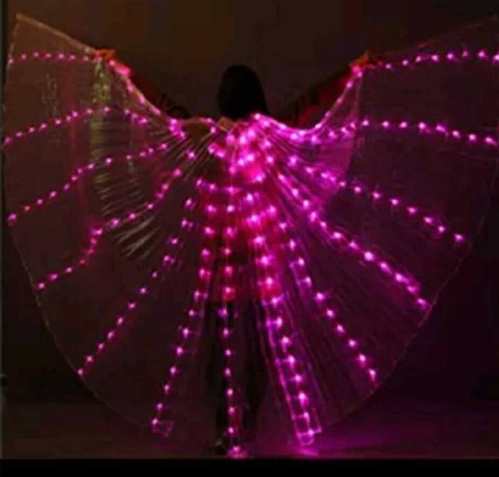 Purple led isis wings