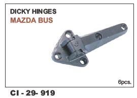 Dicky Hinges Mazda Bus - 4 Wheeler Vehicle, Warranty Included | Durable Operation and Reliable Performance for Automotive Applications