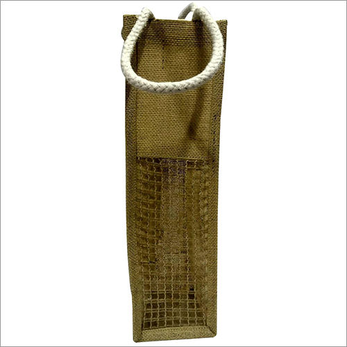 Jute Wine Bag