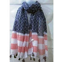 Casual Wear Cotton Printed Scarves